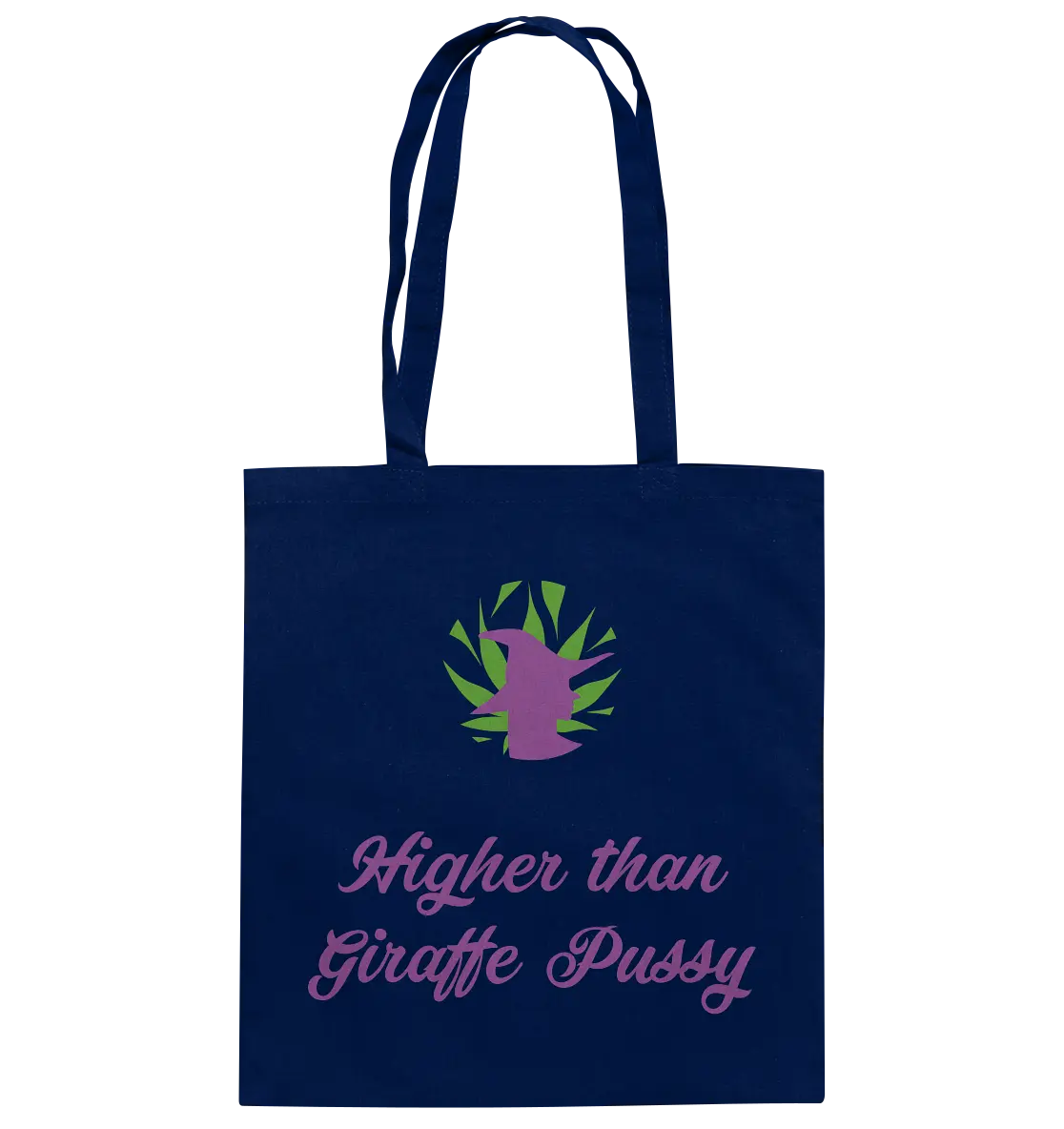 CBD Hexe Tasche "Higher than Giraffe Pussy" - Baumwolltasche CBD Hexe Onlinehandel