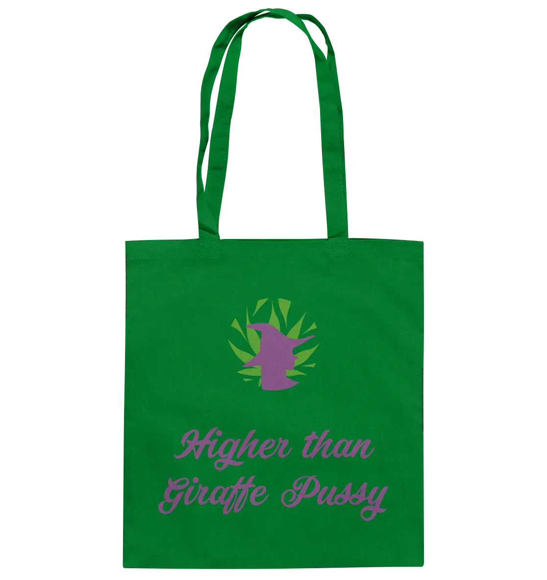 CBD Hexe Tasche "Higher than Giraffe Pussy" - Baumwolltasche CBD Hexe Onlinehandel