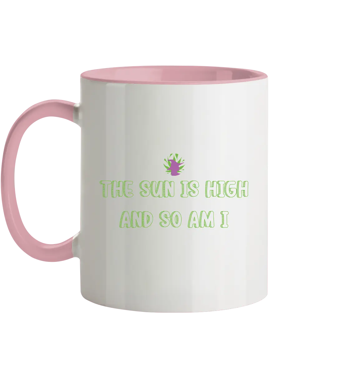 CBD Hexe Tasse "The Sun is high" - Tasse zweifarbig CBD Hexe Onlinehandel