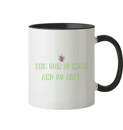 CBD Hexe Tasse "The Sun is high" - Tasse zweifarbig CBD Hexe Onlinehandel