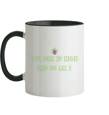 CBD Hexe Tasse "The Sun is high" - Tasse zweifarbig CBD Hexe Onlinehandel