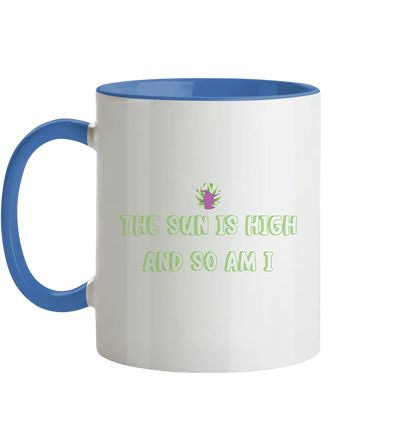 CBD Hexe Tasse "The Sun is high" - Tasse zweifarbig CBD Hexe Onlinehandel