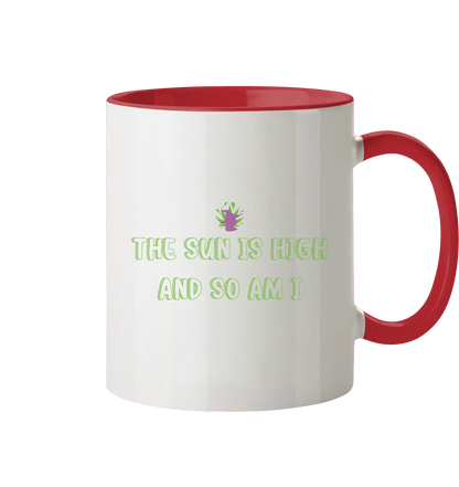 CBD Hexe Tasse "The Sun is high" - Tasse zweifarbig CBD Hexe Onlinehandel