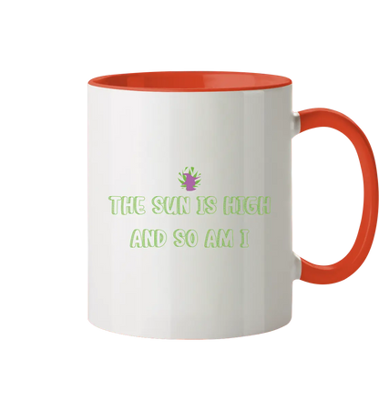 CBD Hexe Tasse "The Sun is high" - Tasse zweifarbig CBD Hexe Onlinehandel