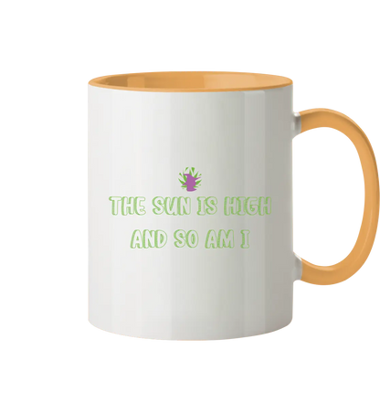 CBD Hexe Tasse "The Sun is high" - Tasse zweifarbig CBD Hexe Onlinehandel