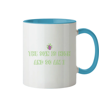 CBD Hexe Tasse "The Sun is high" - Tasse zweifarbig CBD Hexe Onlinehandel