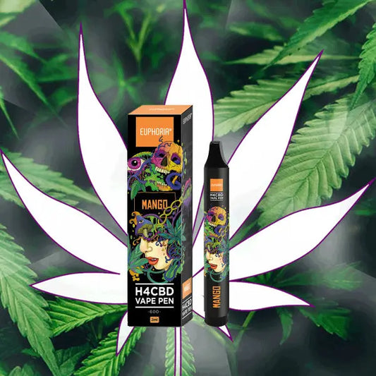 H4CBD Vape Pen Mango - 50% H4CBD - 2ml - 600 Züge