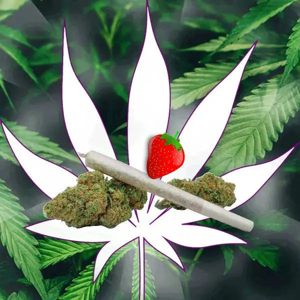 🍓 Neu! 10-OH-HHC Strawberry Pre Rolled Stick 40% 10-OH - Handgefertigt von der Hexe 🍓 CBD Hexe Onlinehandel