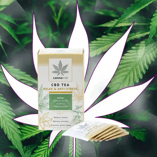 Neu! Cannaline Relax Tee - 5% CBD pro Beutel - CBD Hexe Onlinehandel