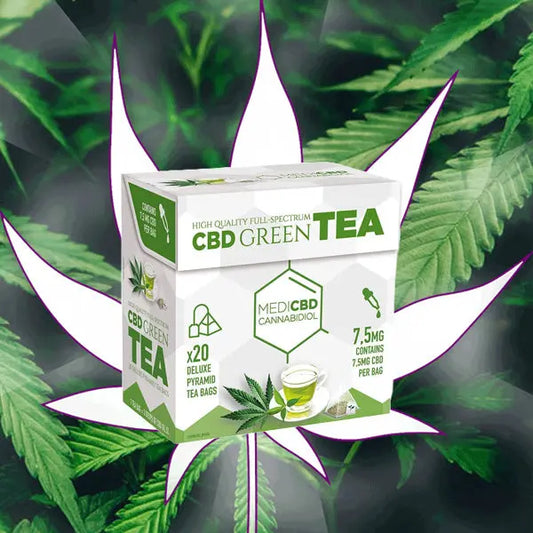 Neu! Medi Green CBD Tea - 7,5mg CBD pro Beutel