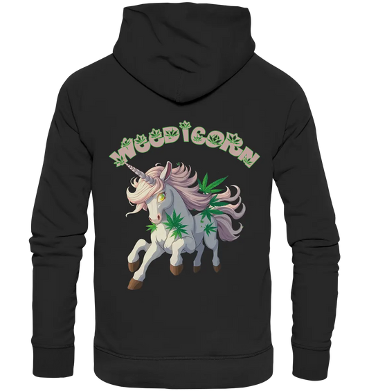 Weedicorn - Premium Unisex Hoodie CBD Hexe Onlinehandel